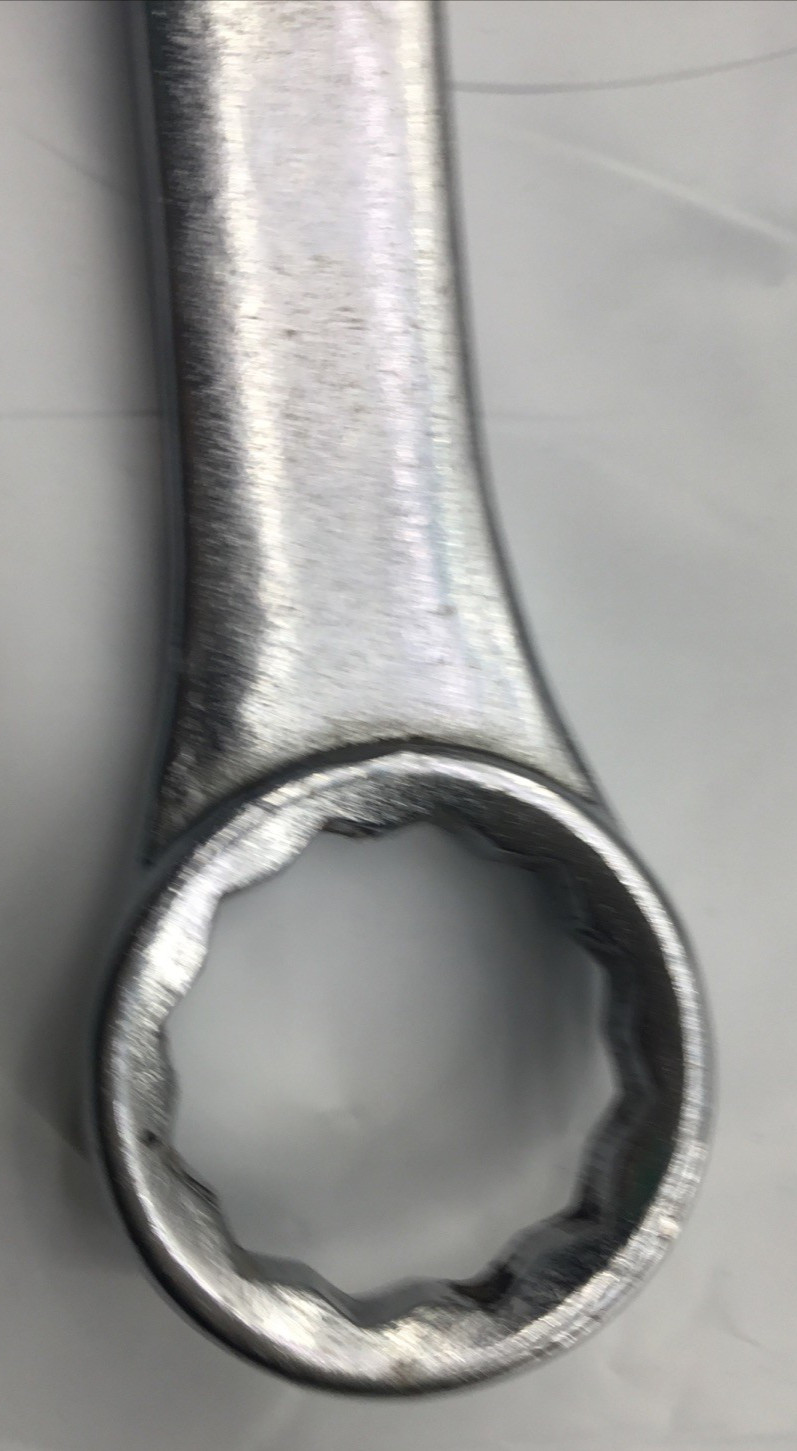 Pittsburg Chrome 1-1/4” Combination Wrench Open Closed End 12 Point