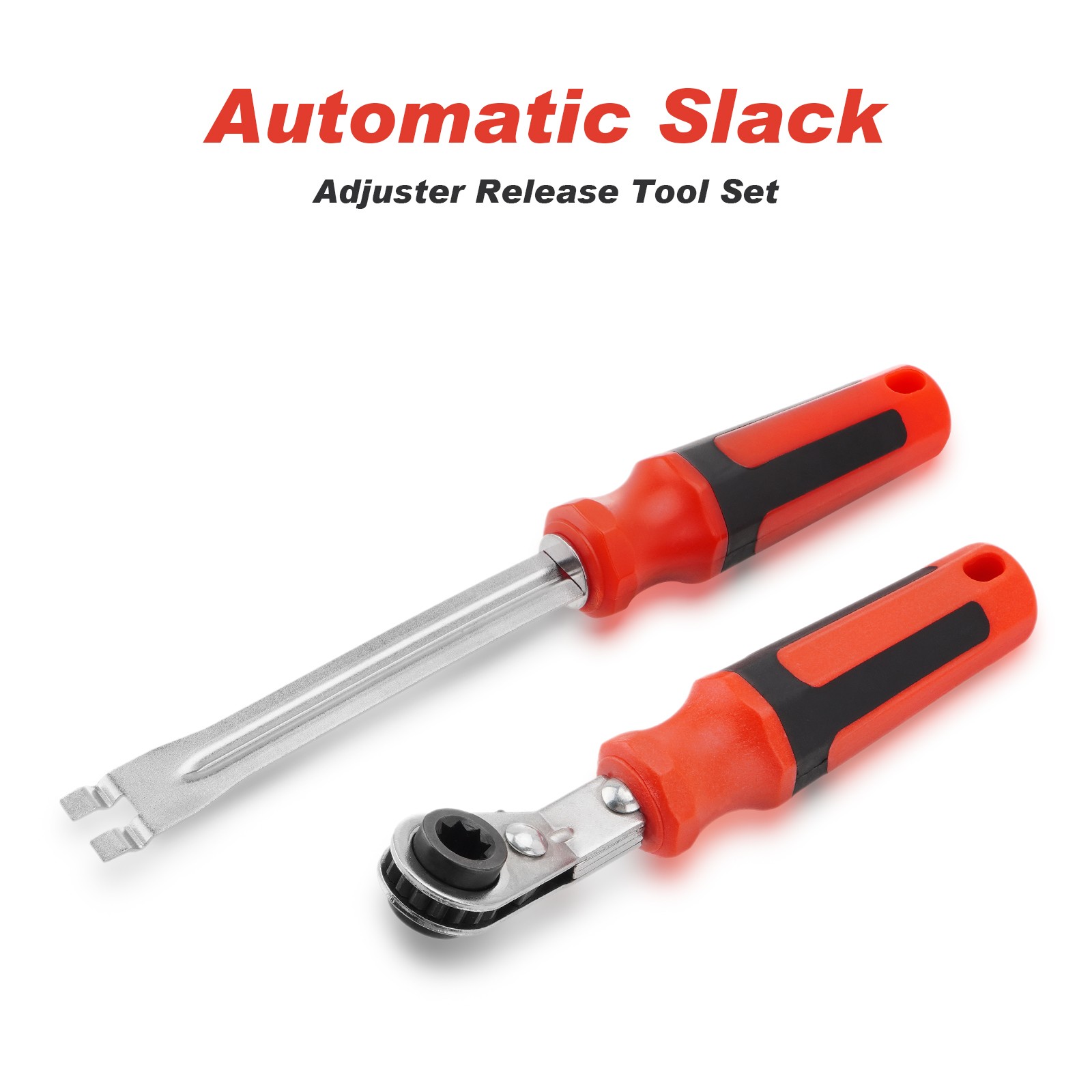 Durable Slack Adjuster Tool Set,5/16′ Double Square Reversible Ratcheting Wrench