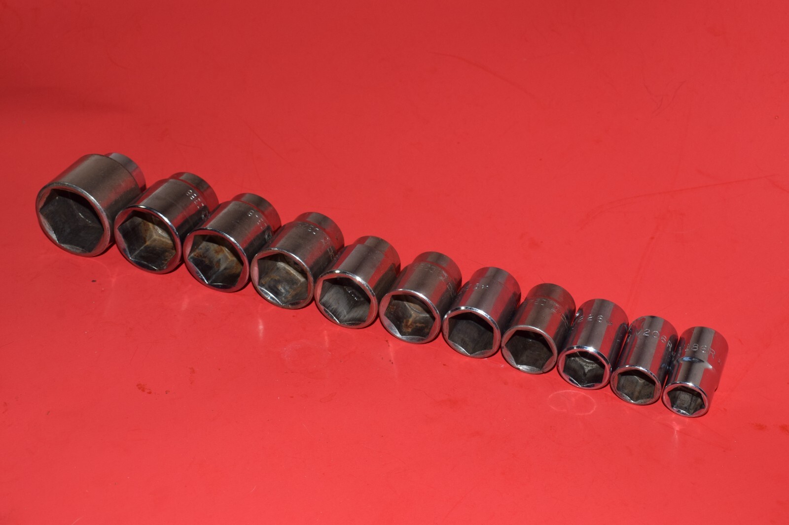 11-Piece MAC/MATCO 1/2″ Drive 6-Point SAE Socket Set 9/16″ to 1-1/4″