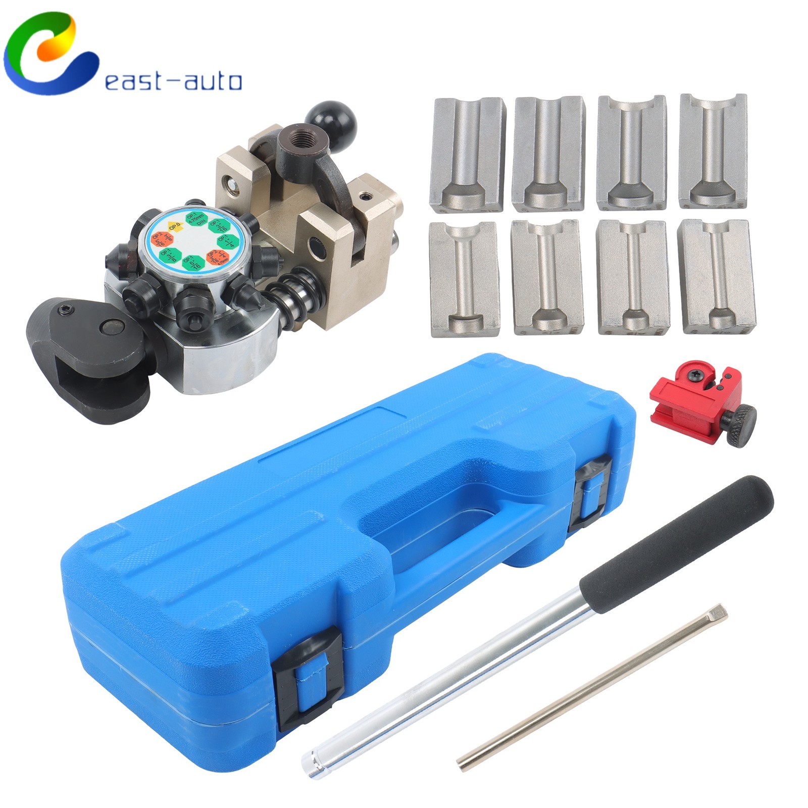 Brake Line Flaring Tool Kit Double Flaring Tool For 3/16″ 1/4″ 5/16″ 3/8″ 4.75mm