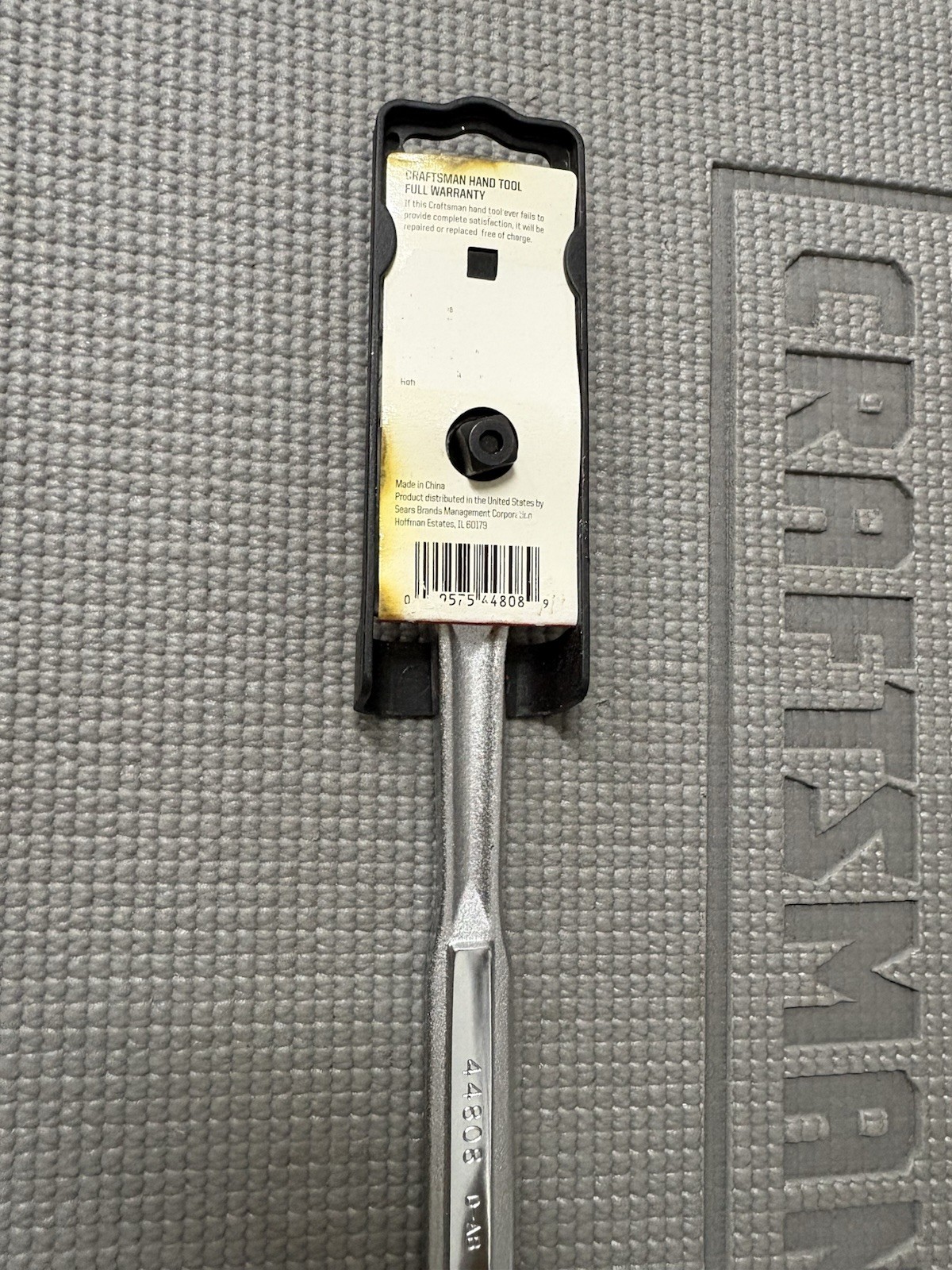 NOS Sears Craftsman 3/8” Teardrop Quick Release Long Handle Ratchet 44808