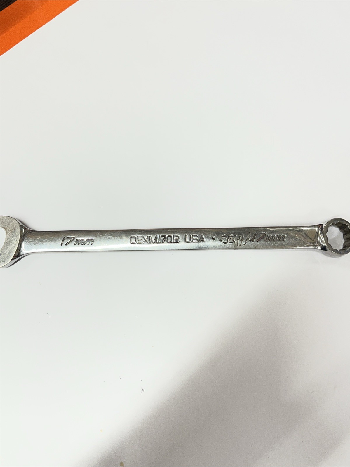 Snap-On Tools 17mm Metric Standard 12 Point Chrome Combo Wrench OEXM170B BIN F/S