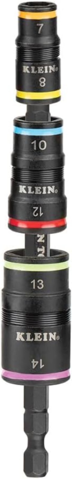 6-in-1 Metric Impact Socket Set with 3 Flip Sockets – Effortless Size Switching