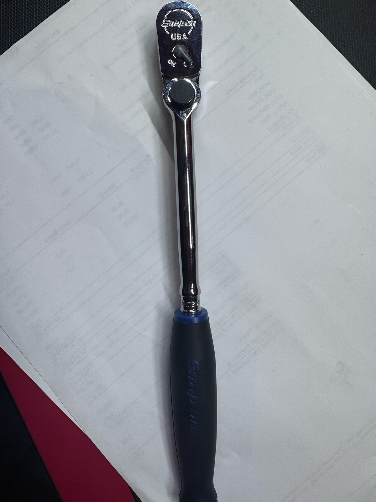 Snap-on Tools USA NEW POWER BLUE1/4″ Drive Multi-Position RatchetTH72MPMB