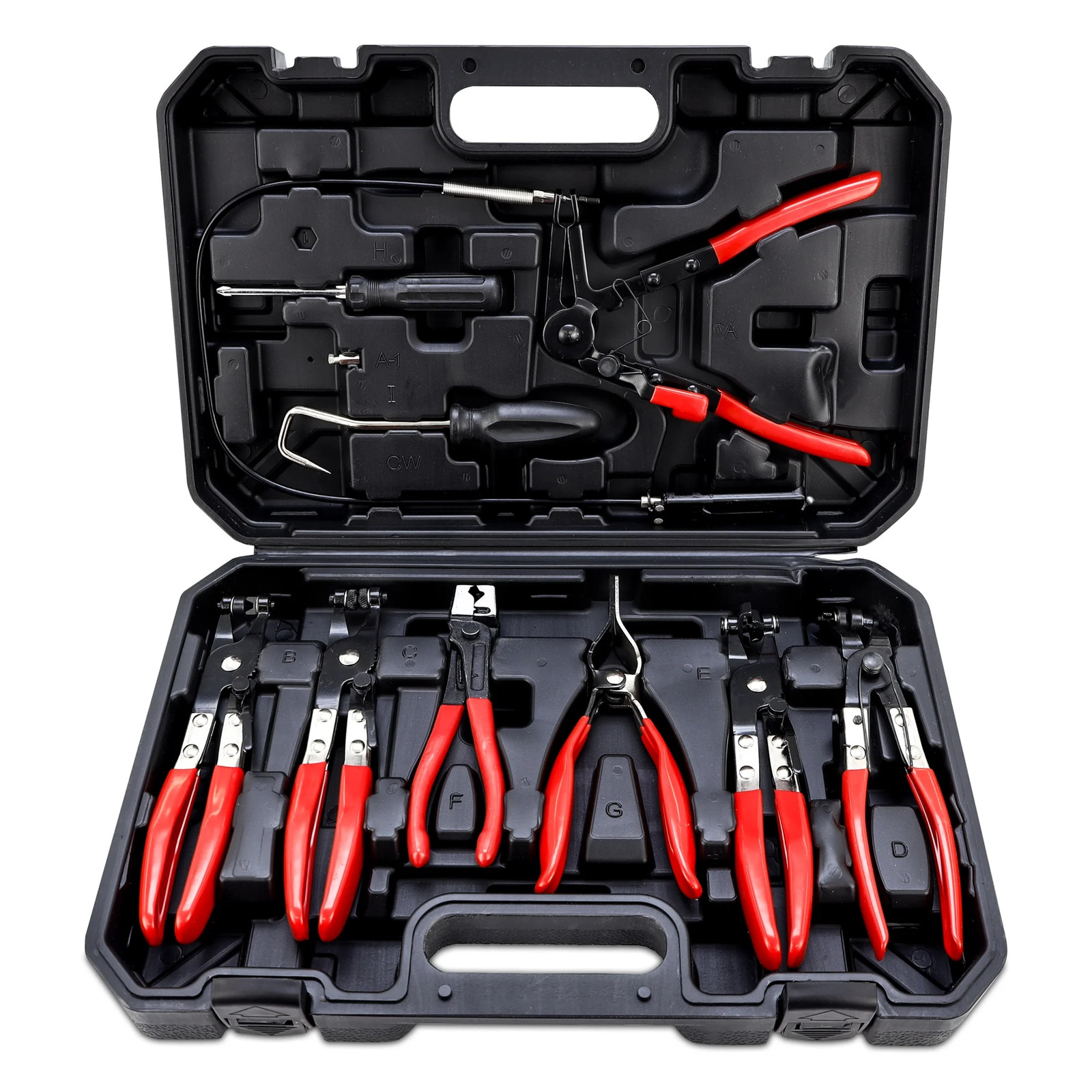 Mishimoto MMTL-HCR-9 Hose Clamp Plier Set, 9 Pieces
