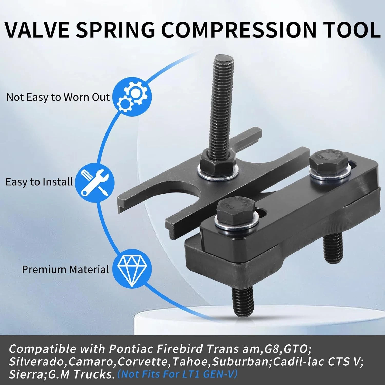 For GM Chevy 4.8 5.3 5.7 6.0 6.2L LS Engine Valve Spring Compressor Tool 67605