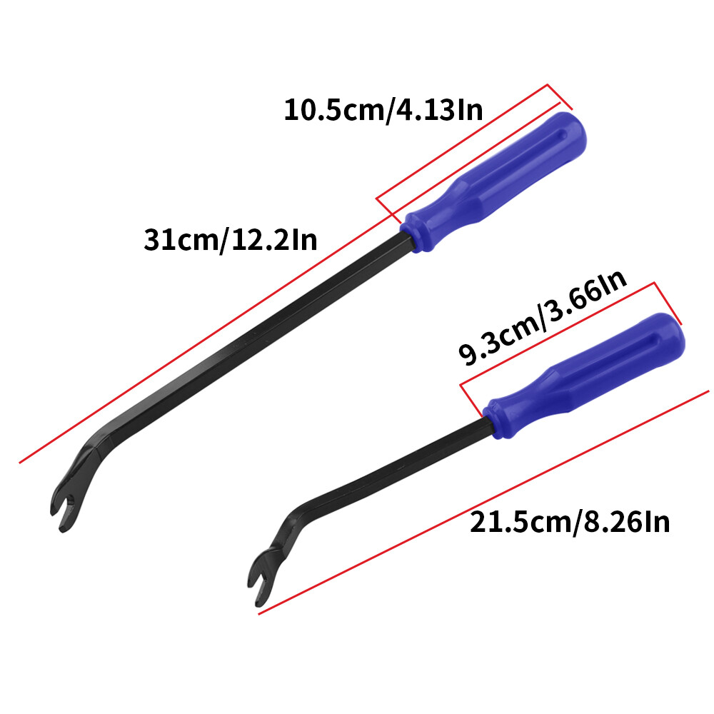 Set 3PCS Auto Trim Clip Remover Tool Removal Pliers Fastener Door Panel Retainer