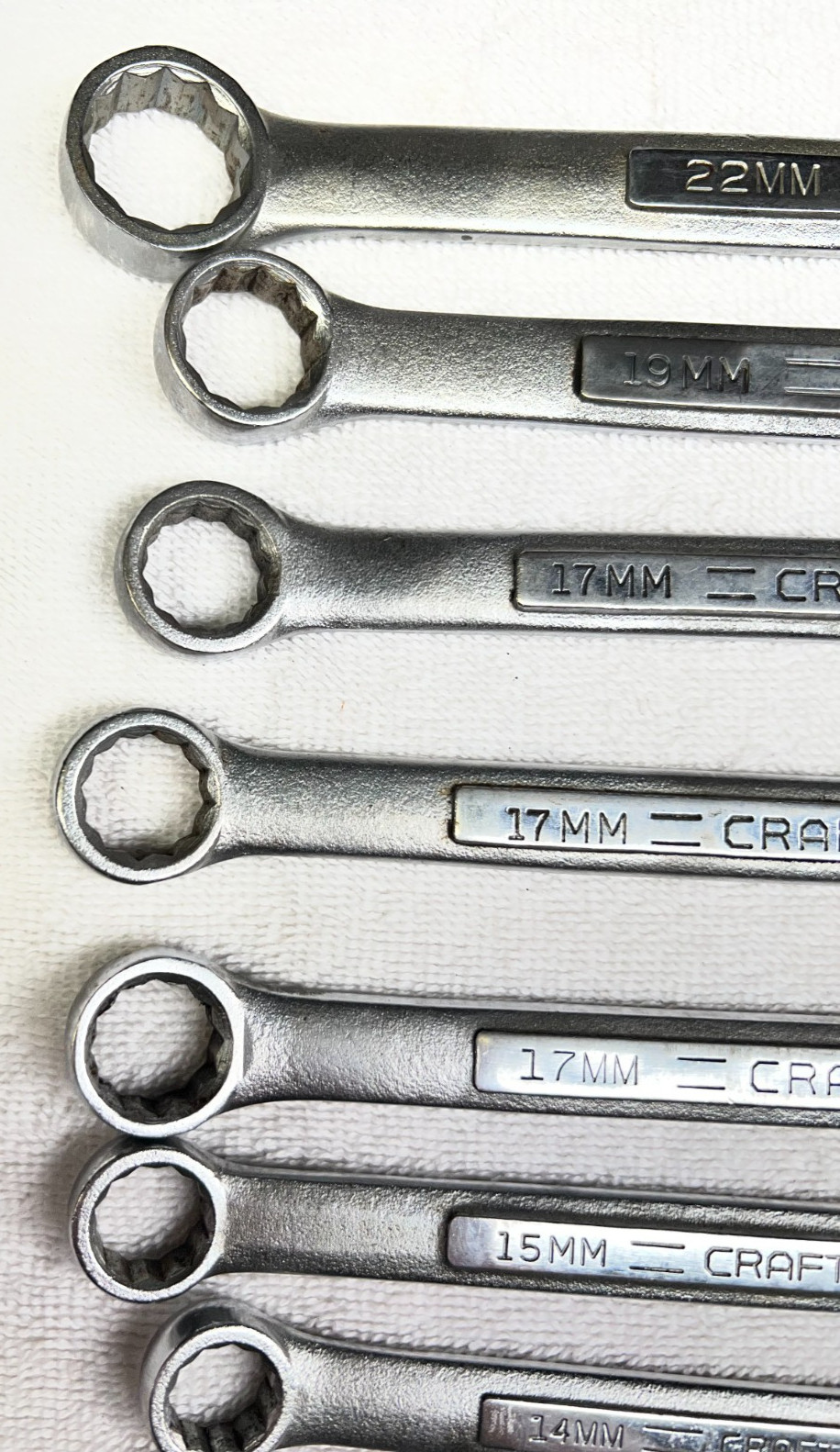 Craftsman V series Combination Wrenches Metric Lot of 11 USA made