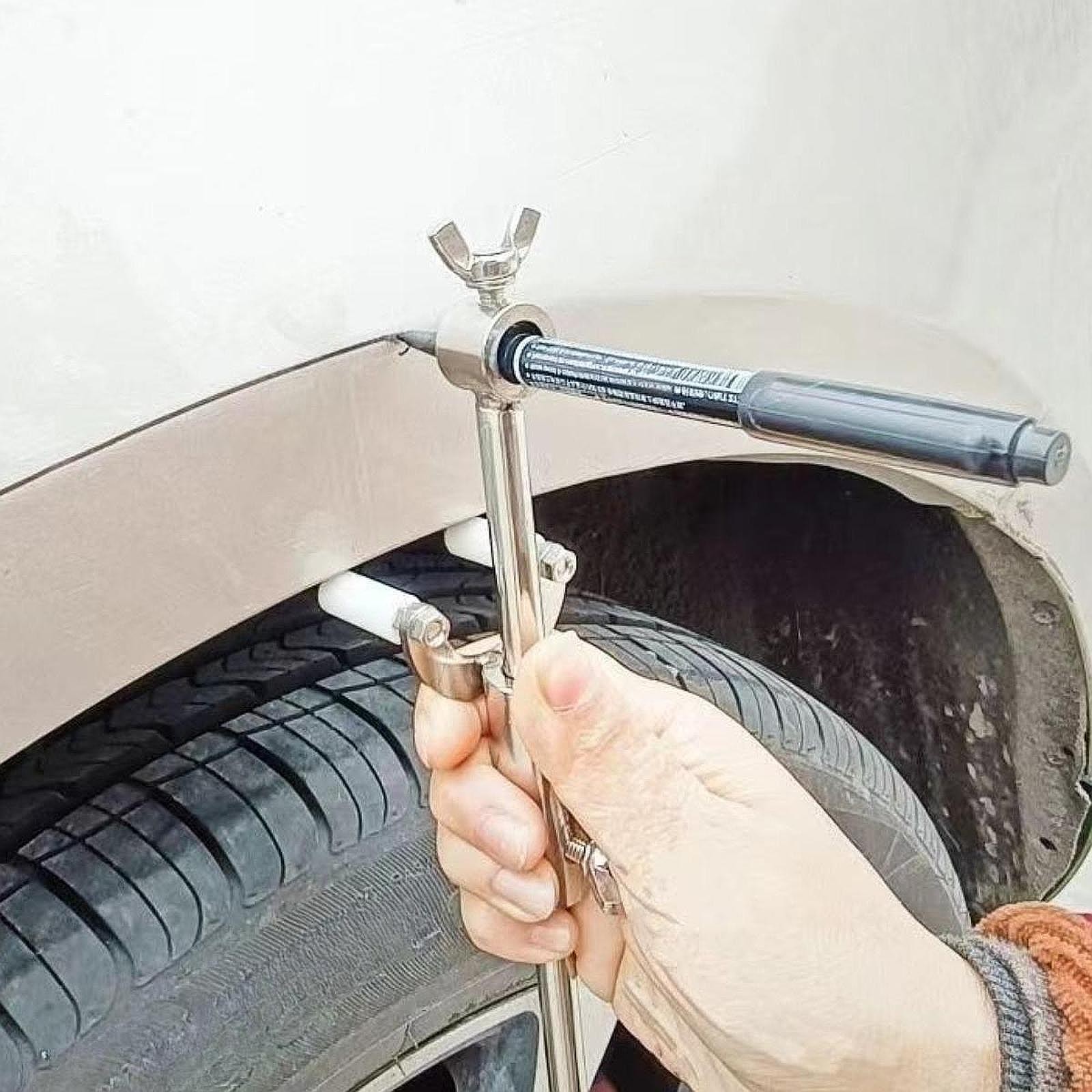 Car Wheel Eyebrow Scriber Automobile Dent Repair Wheel Arch Parallel Scriber