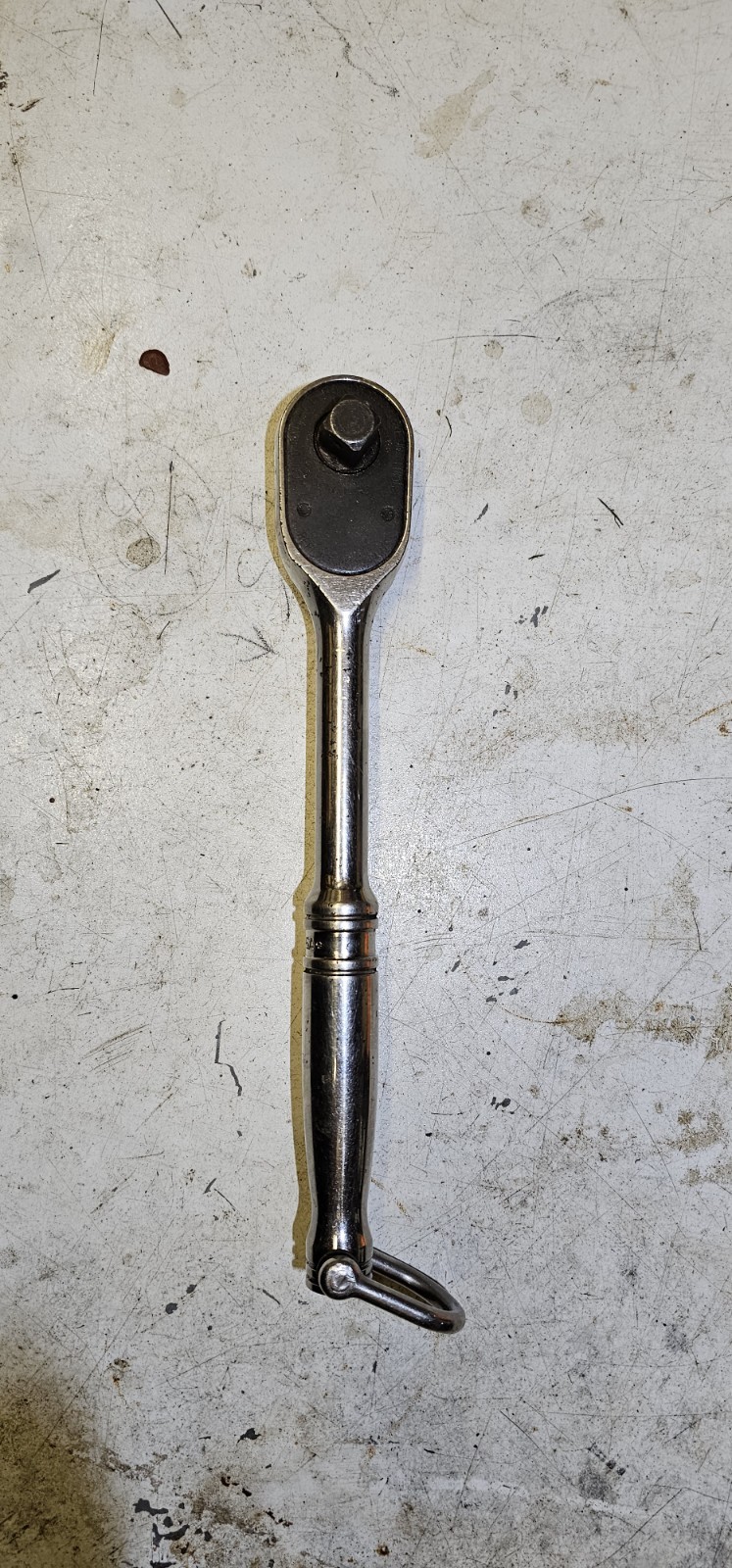 snap on tools usa 1/2″ drive S80A chrome ratchet