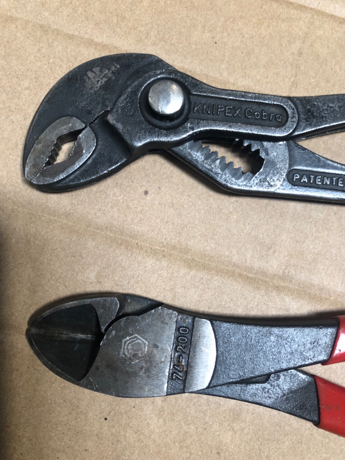 MAC Tools Knipex PDC8 & Knipex Cobra Pliers 9 1/2″ long