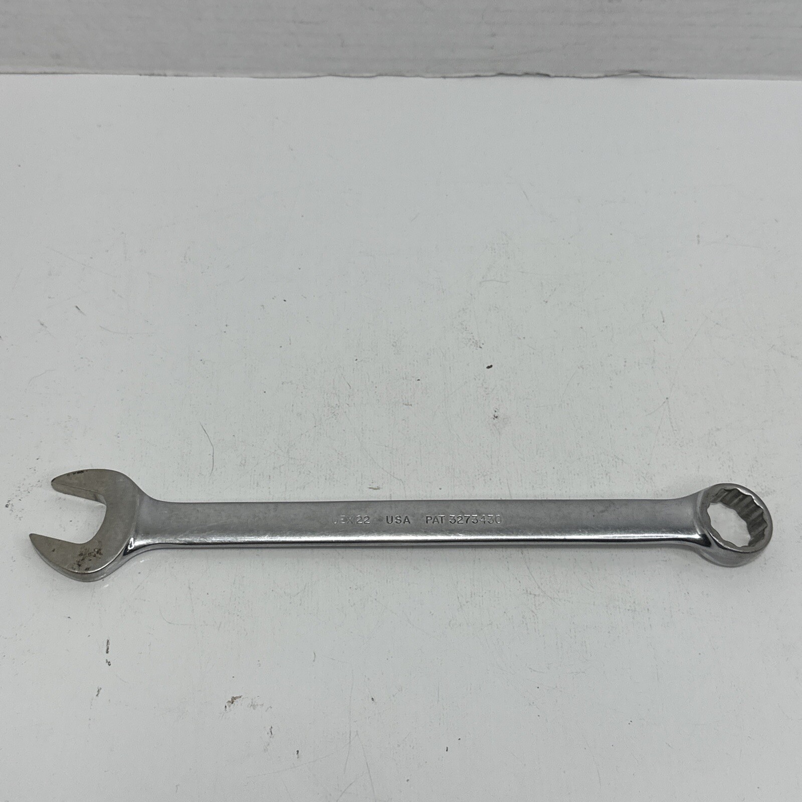 Snap On OEX22 11/16” 12 Point SAE Standard Combination Wrench USA GUC