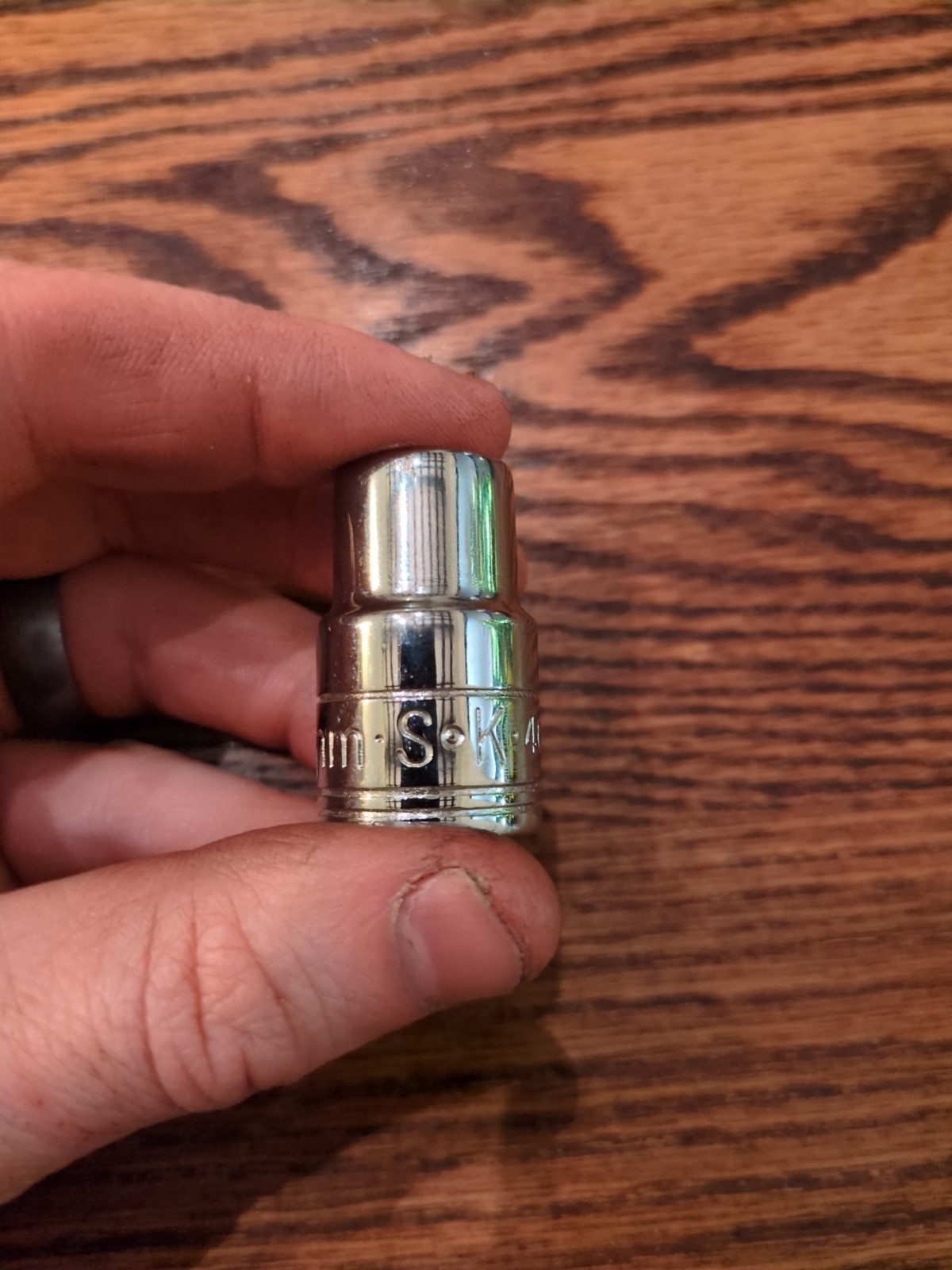 SK Hand Tools 40312 1/2″ Dr. 12mm 12pt Standard Metric Chrome Socket
