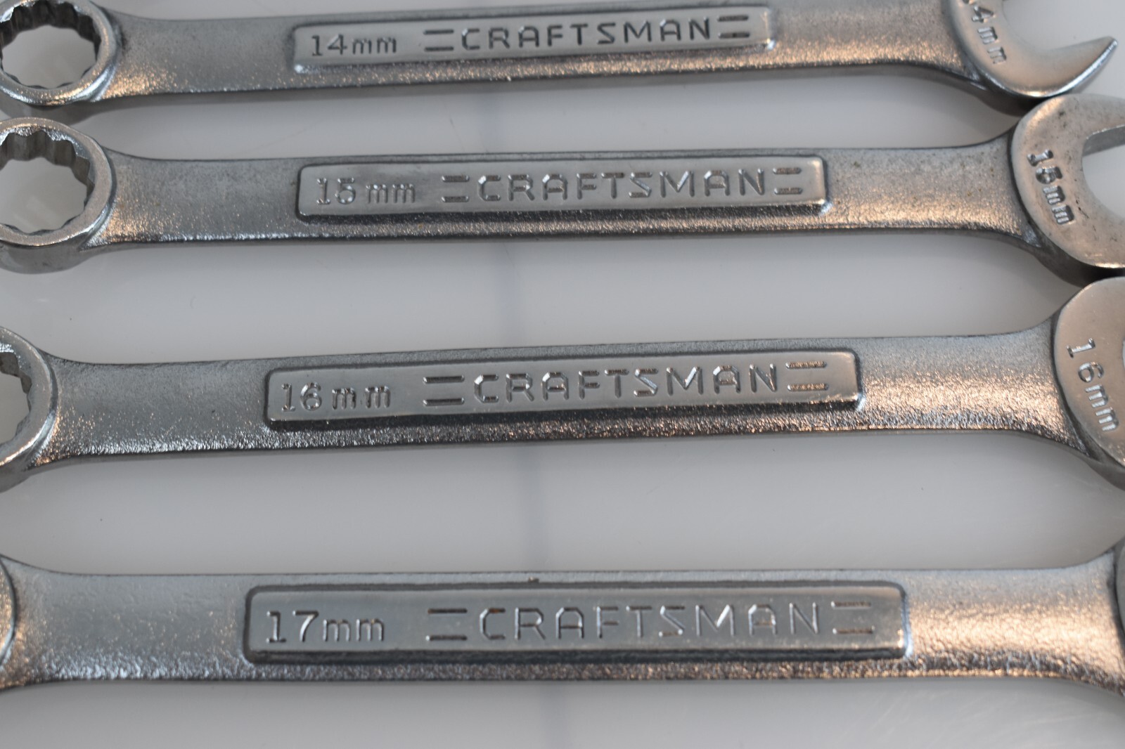 Craftsman Tools USA 10 Piece 8mm – 17mm Metric Combination Wrench Set 12 point
