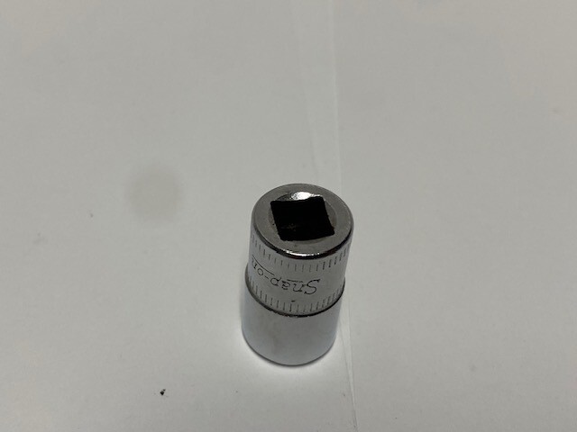 Snap-On TMM9 1/4″ Drive 6-Point Metric 9 mm Flank Drive® Shallow Socket
