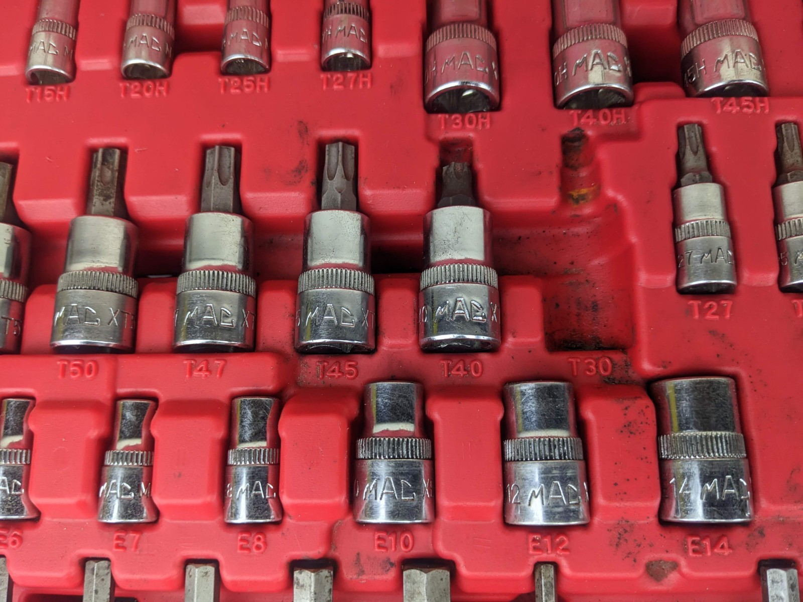 #bj900 MAC Tools SMXVHT50B Master Hex & Star Bit Driver Set