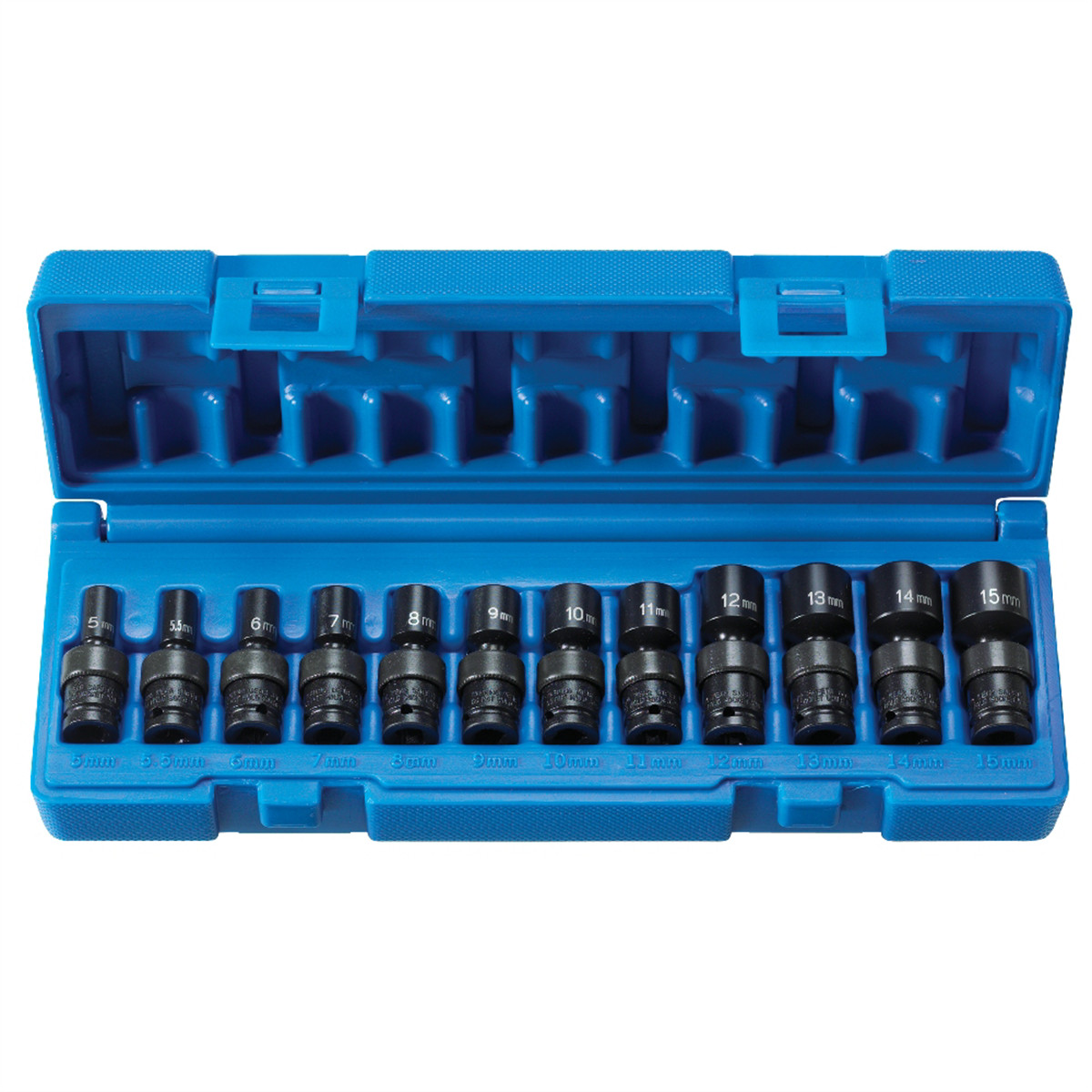 Grey Pneumatic 9712UM 1/4″ Surface Drive 12 Pc. Std Univ Metric Set