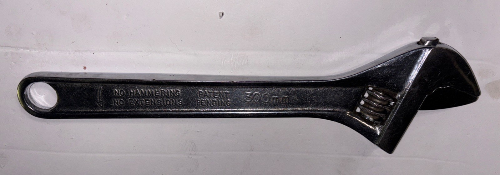 Snap-On AD12 12″ Chrome Adj Wrench USA Hand Tool New Chrome Free Safe Ship
