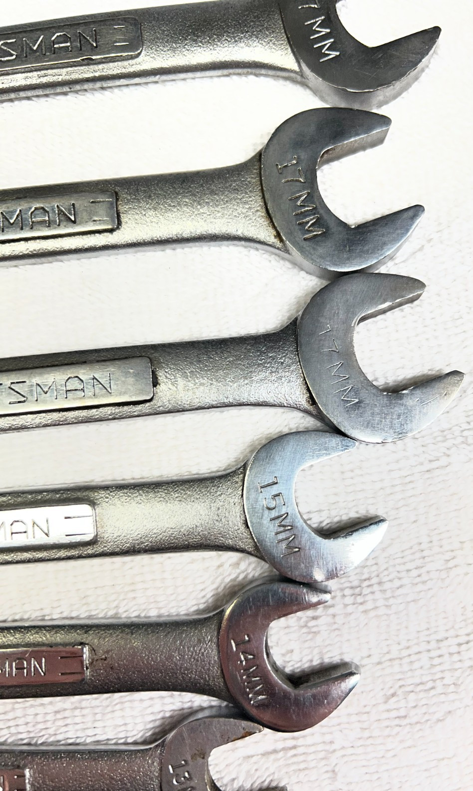 Craftsman V series Combination Wrenches Metric Lot of 11 USA made