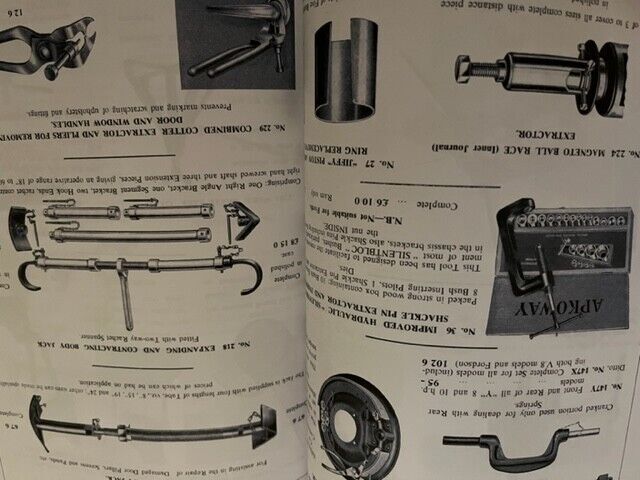 Sykes & JW Pickavant Colour Catalogues 50’s and 60’s x3 Copies