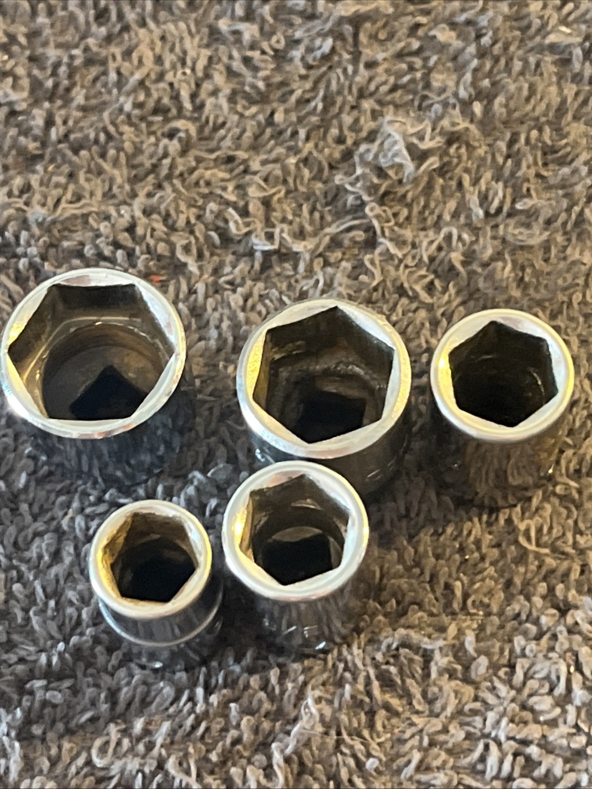 Mac Tools 1/4″ Drive Socket Lot Of 8 MD6 MD126 MD116 M106 M126 2 PCs M166 M186
