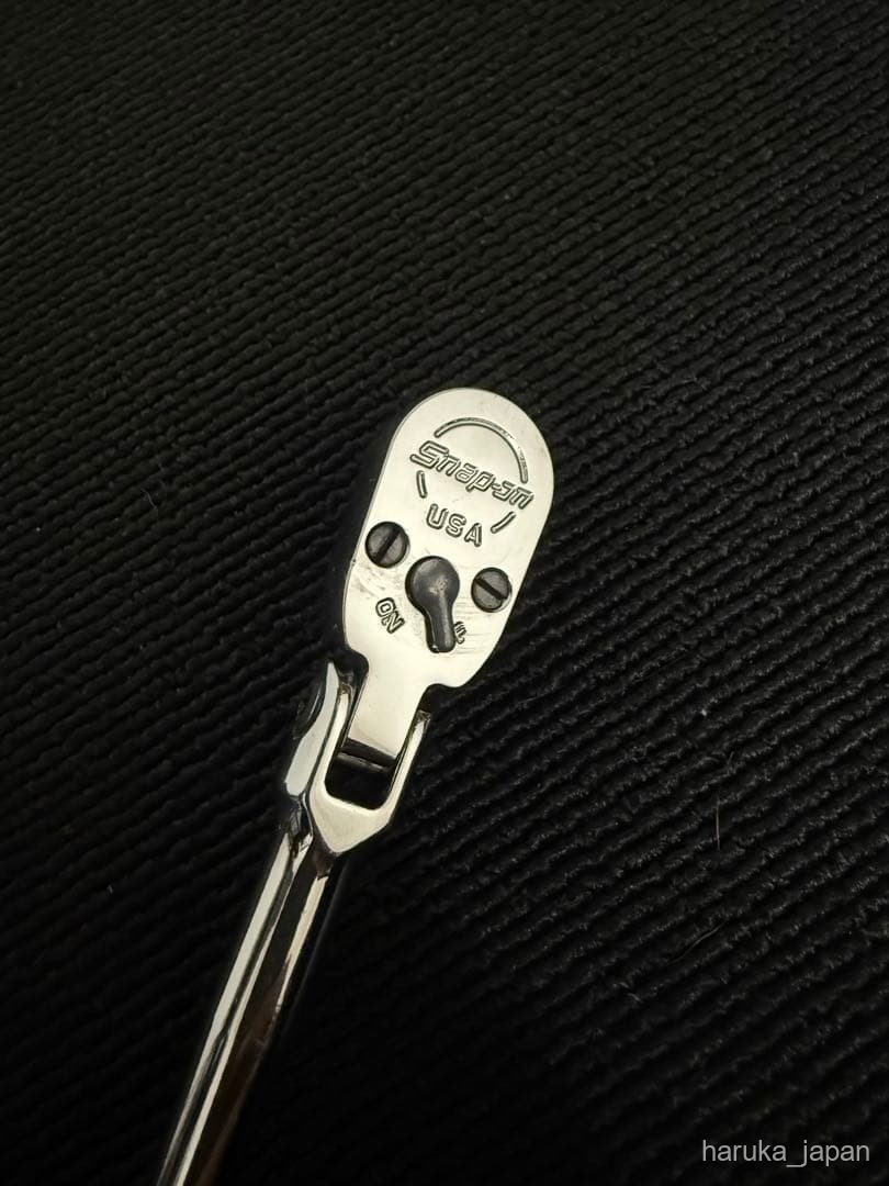 Snap-on TLLF72 1/4″ Drive Extra-Long Handle Flex-Head Ratchet [Used]