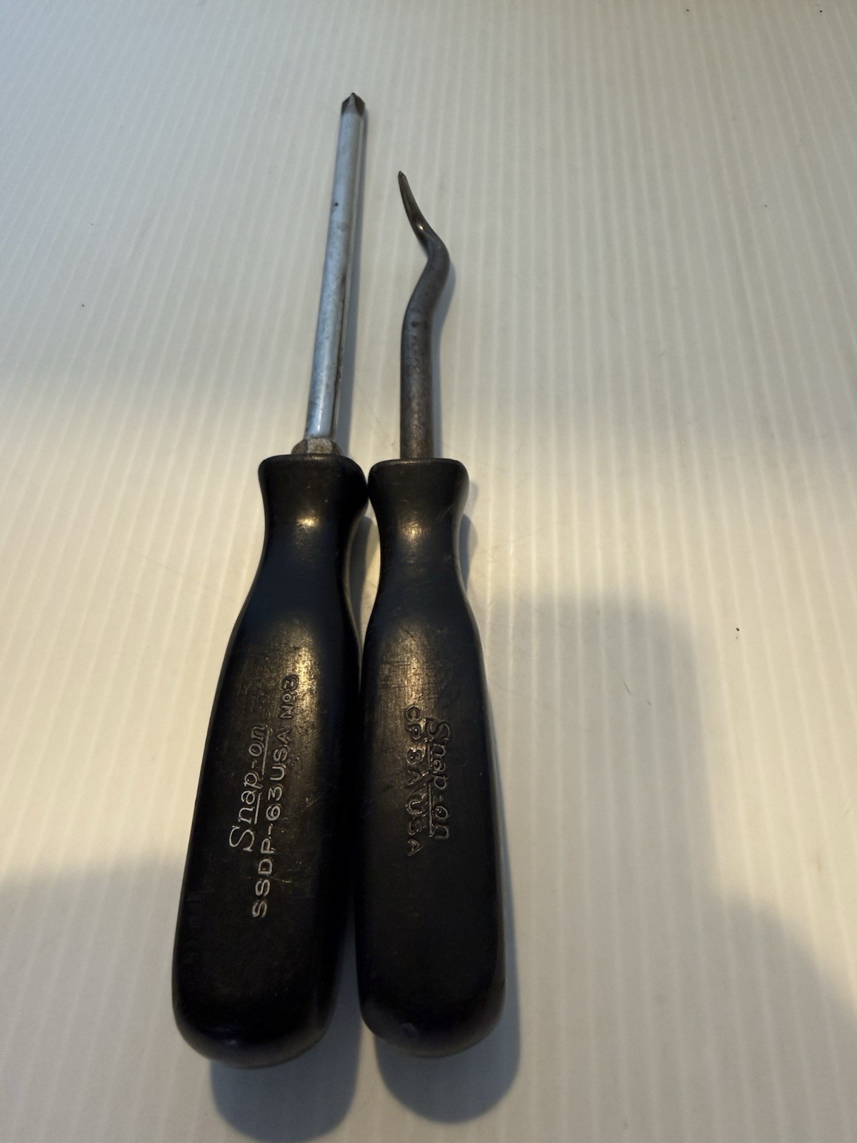 SNAP-ON NO.3 PHILLIPS SCREWDRIVER BLACK HANDLE 10.25″ & CP3A Cotter Pin Puller