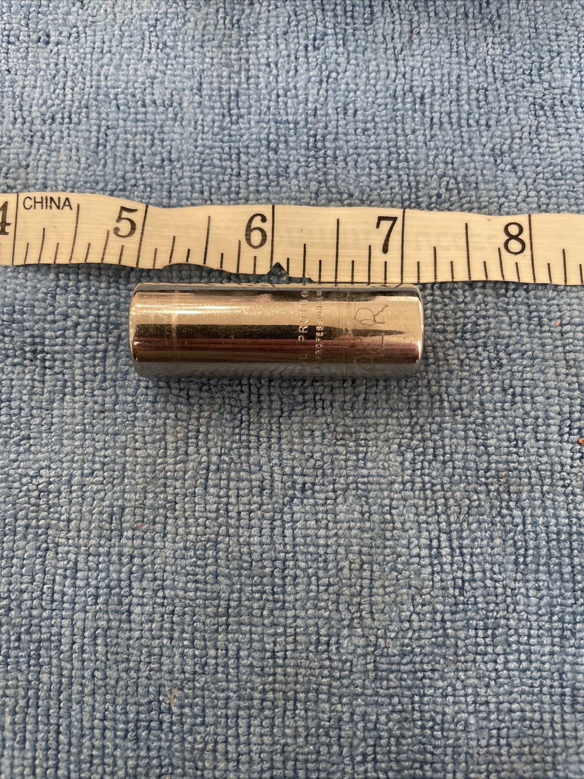 Vintage Proto USA 4716-L 1/2in SAE 1/4″ Dr 6 Pt Deep Socket 1/2