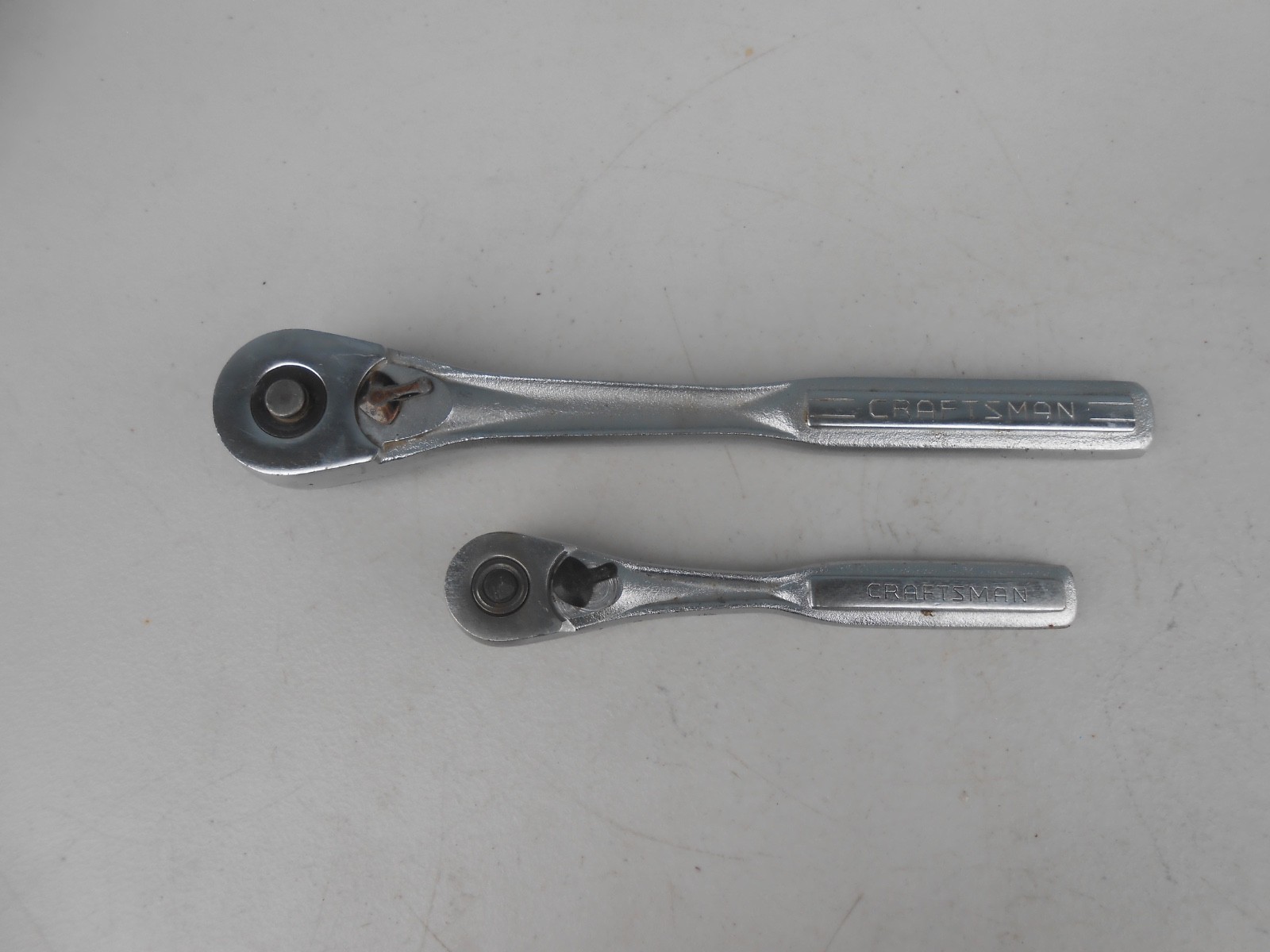 2 Craftsman Rachets–1/2″ Drive 10″ VF 44808 & 3/8″ Drive 7″ VP 44811