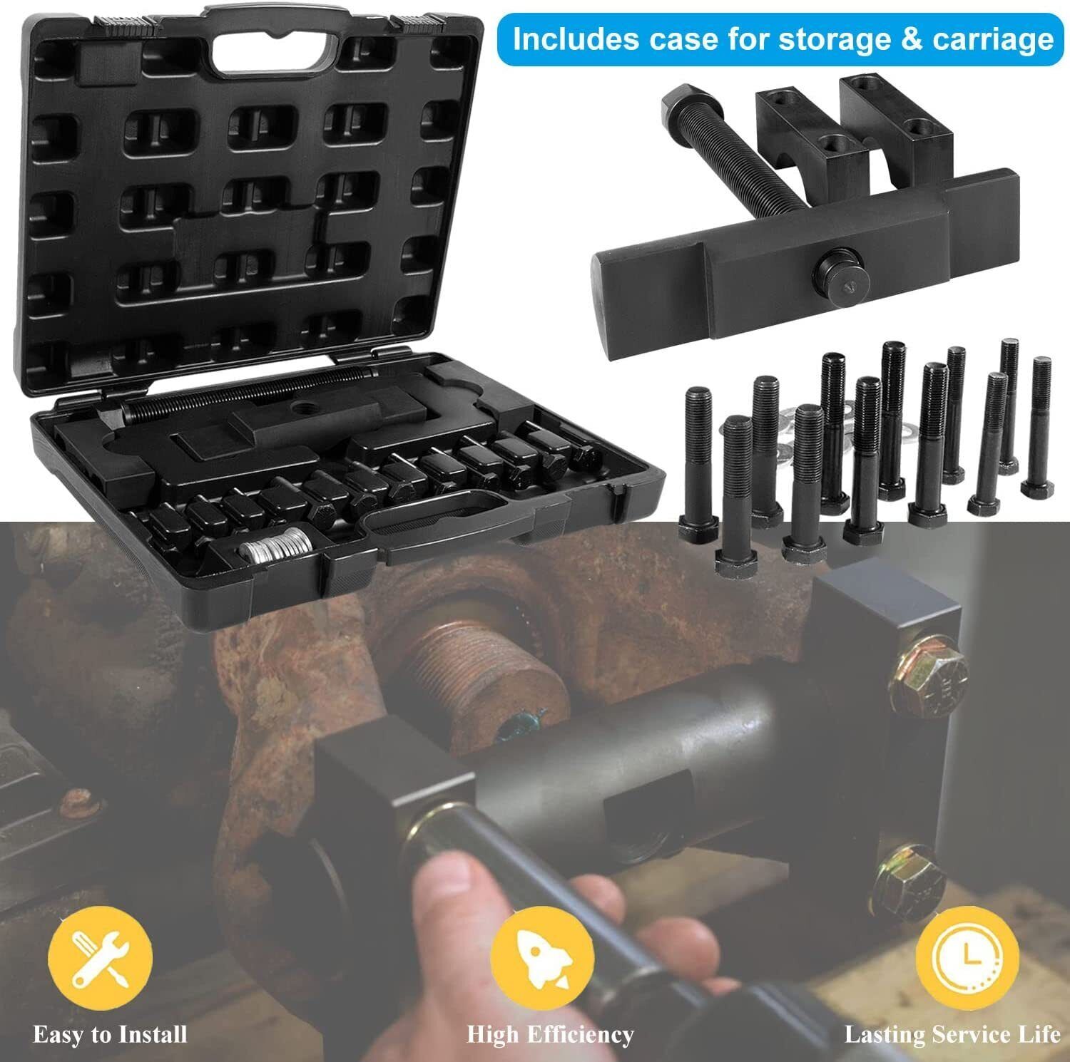 10803 Heavy-Duty Yoke Puller Semi Truck Yoke Remover Tool Kit For Meritor Volvo