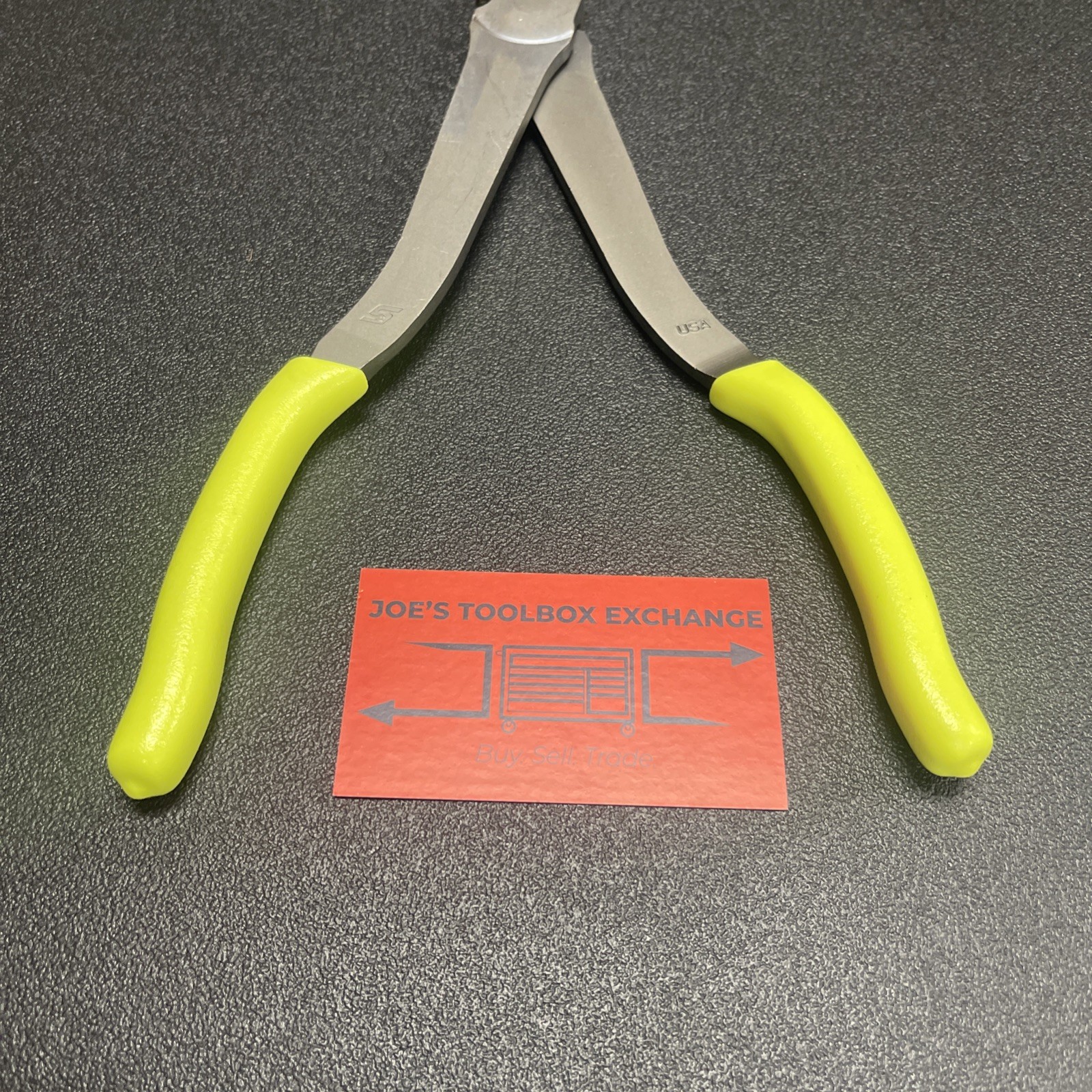 Snap-On Tools USA NEW Hi Viz 11″ VectorEdge Heavy Duty Diagonal Cutters 312CFHV