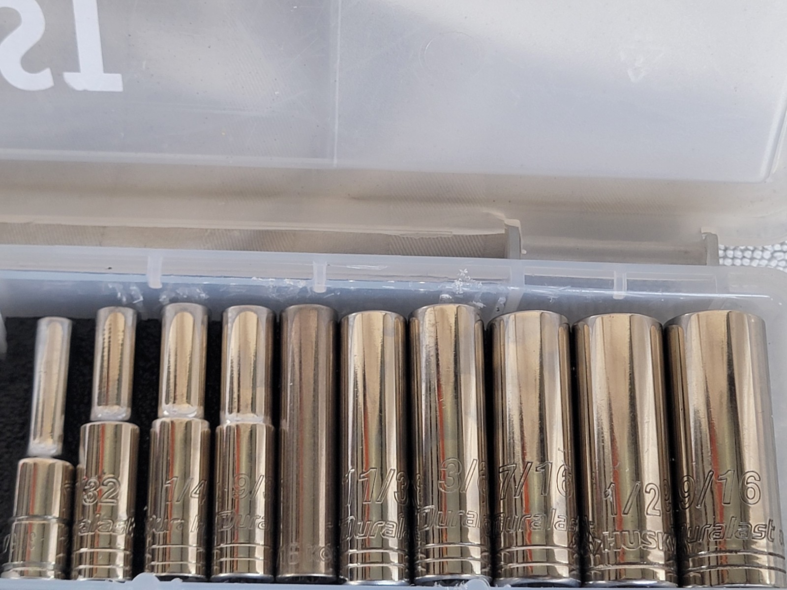 94pc Duralast MIX Socket Wrench Set 1/4″ & 3/8″ dr., SAE/Metric Plastic Box EXC!