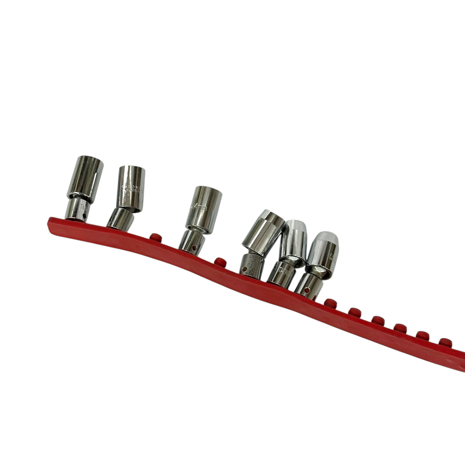 Chrome Vanadium Magnetic Swivel Socket Set, 10, 11, 13, 14, 16, 17 mm, 6 Pcs