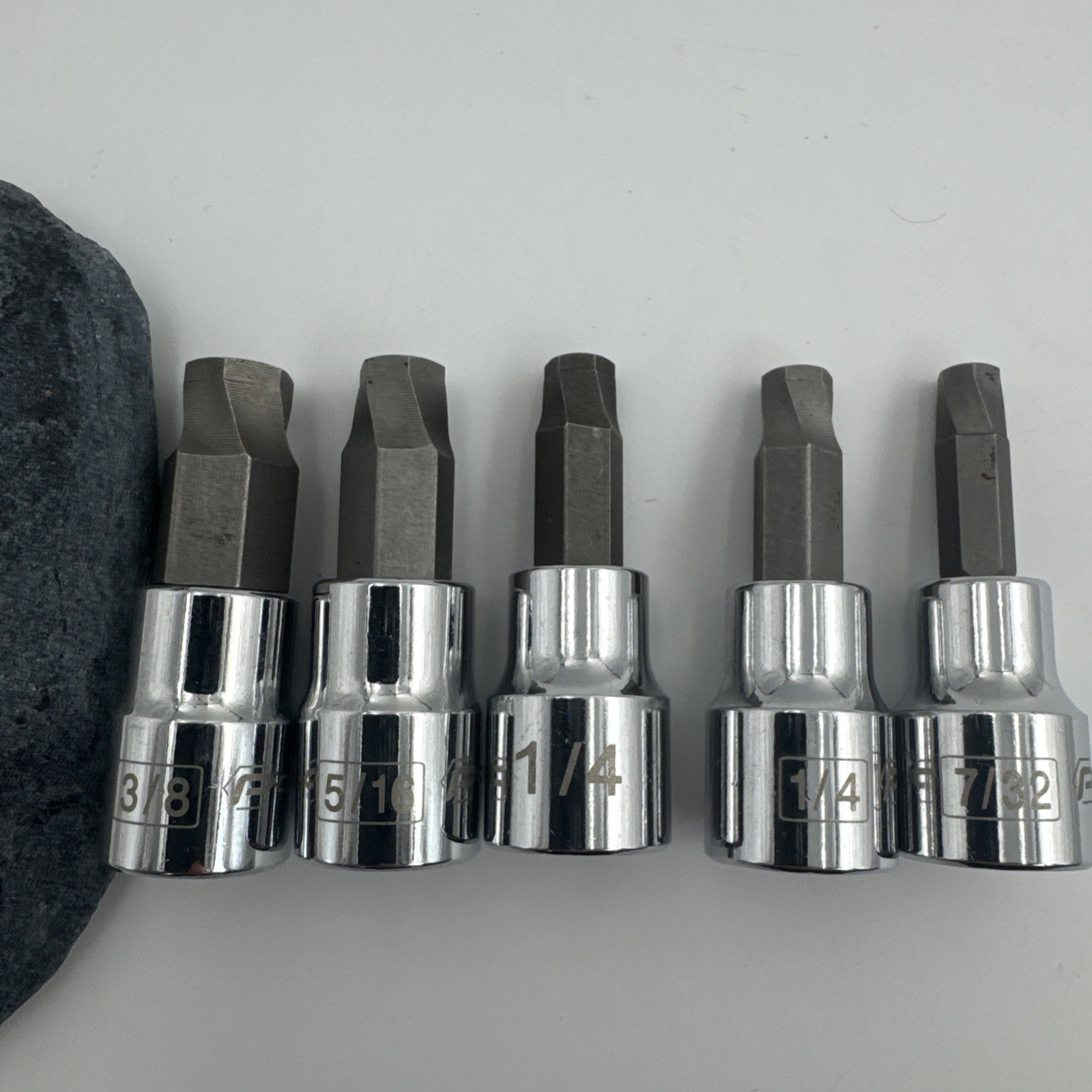 Powewrbuilt SAE Metric 16pc Lot Bit Torx Sockets see photos for sizes