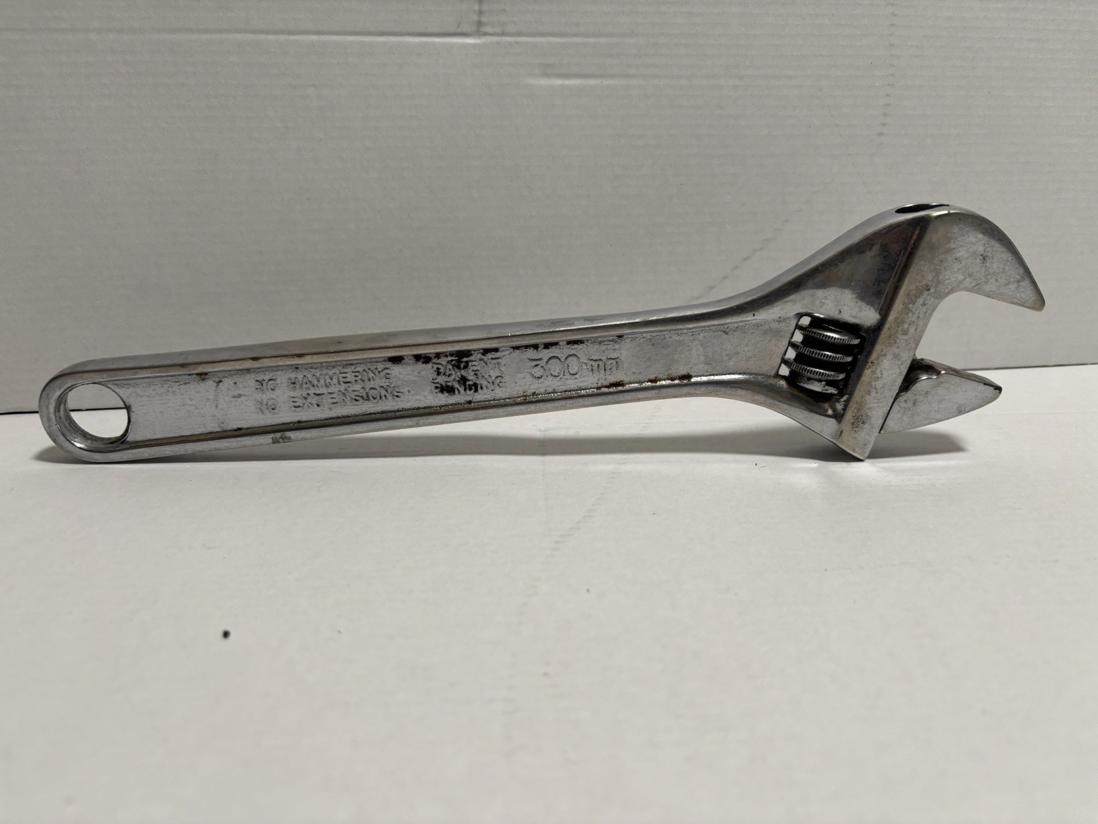Snap-On Tools Chrome 12″/300mm Adjustable Wrench (AD12)