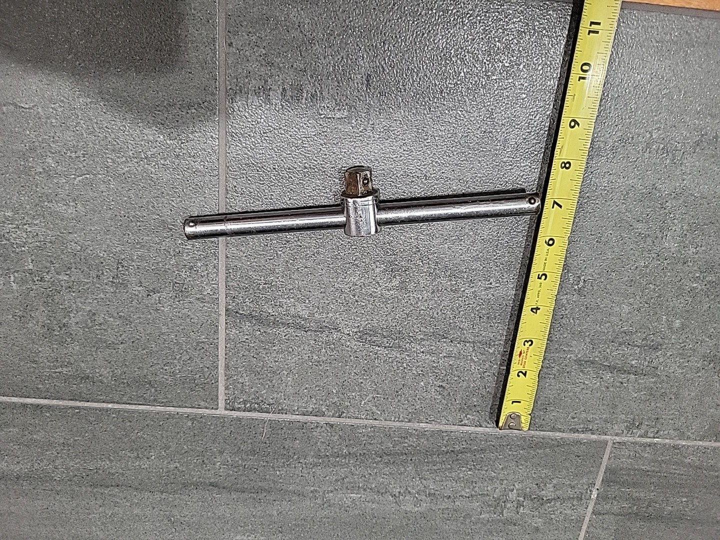 Vintage Craftsman =V= 1/2” Sliding T-Head Breaker Bar 9” long Made In USA