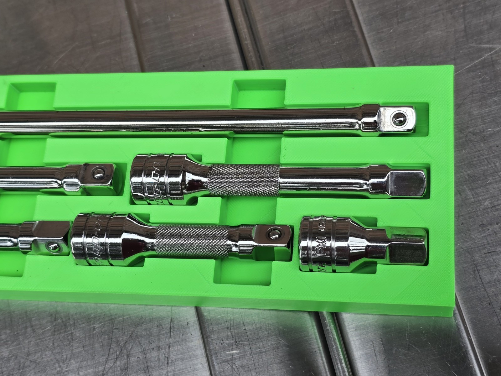 Snap-on™ 3/8″ Drive 6pc Knurled Extension Set, Part# 206AFX