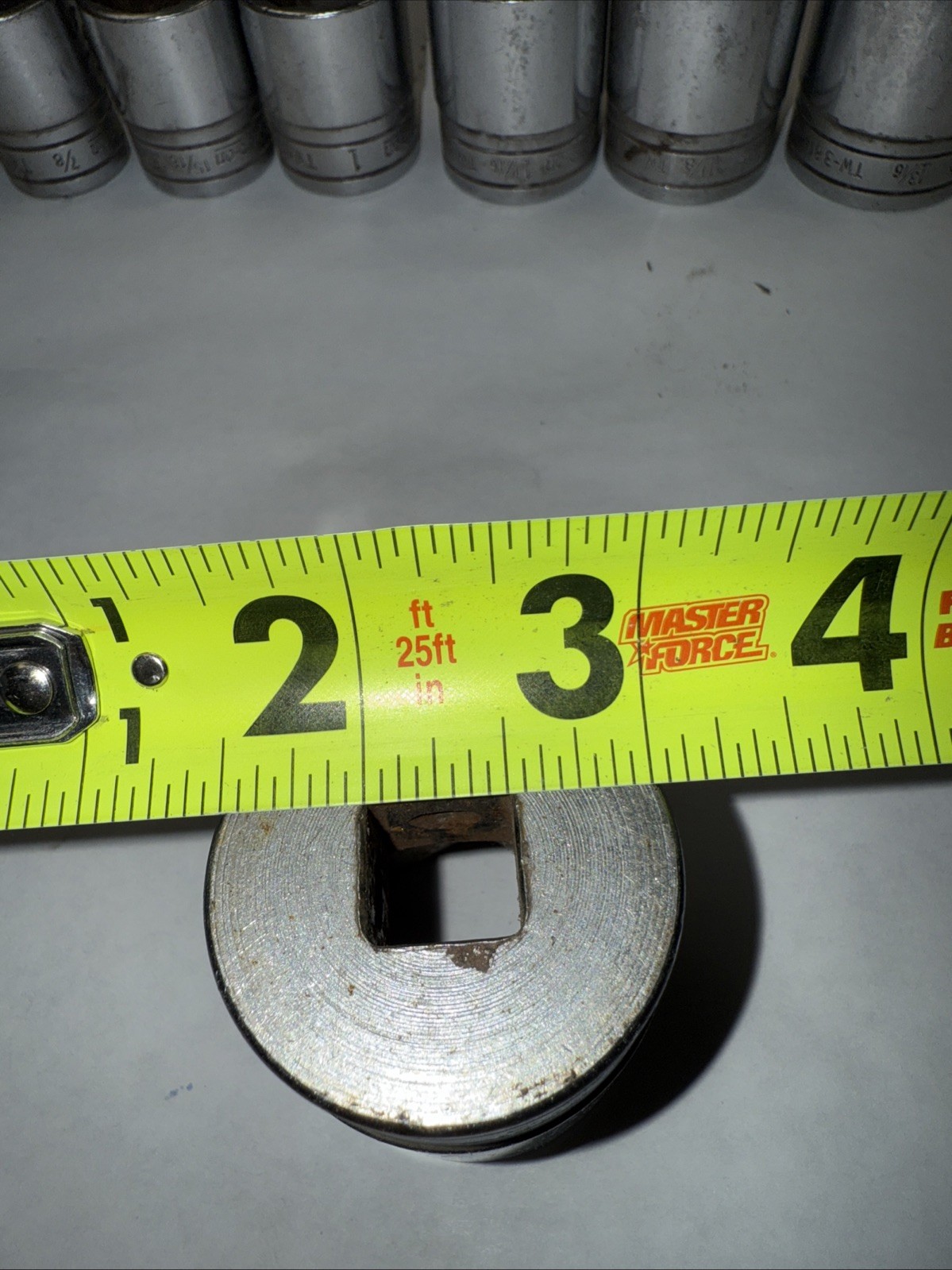 Snap On 1/2 6 Point Shallow Standard Socket Set 13 Pieces One Impact