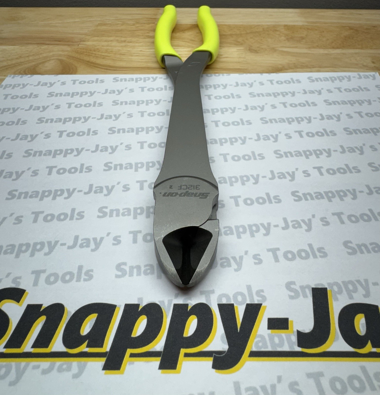 *NEW* Snap-on 11″ Long Heavy Duty Diagonal Cutters 312CFHV – Hi-Viz