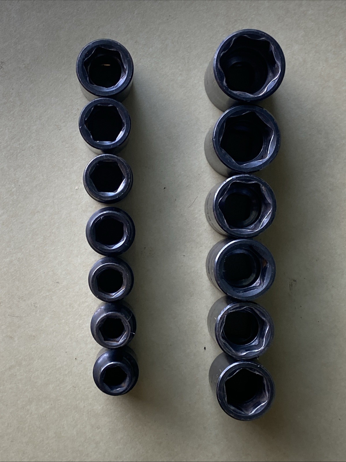 Matco Tools 13-Piece CP Series 1/2″ Drive Metric 6-Point Impact Socket Set USA