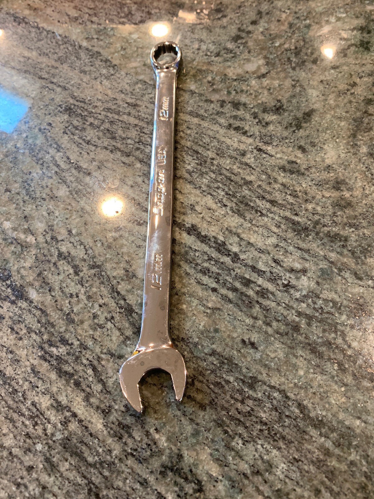 Snap-On soexm12 12mm 12 point chrome metric combination wrench