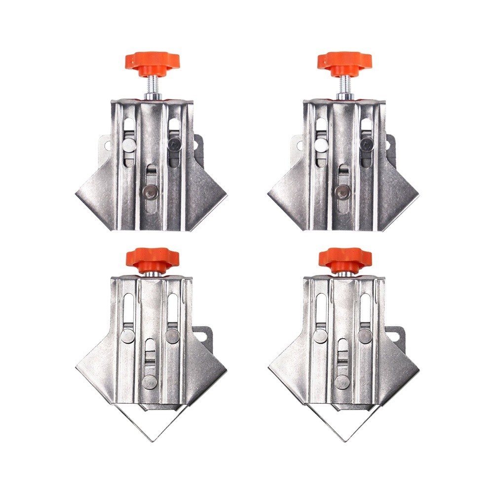Woodworking Corner Clamp Set 4Pcs 90 Degree Stainless Steel Construction