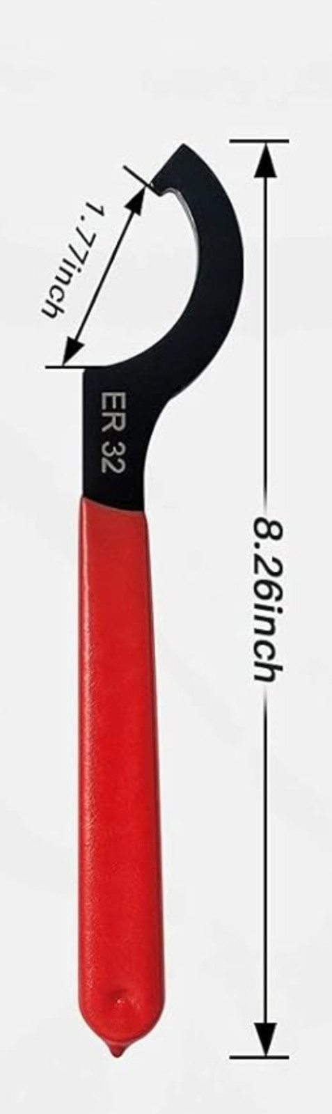 Hook Spanner Wrench Size 8.26 inch Long