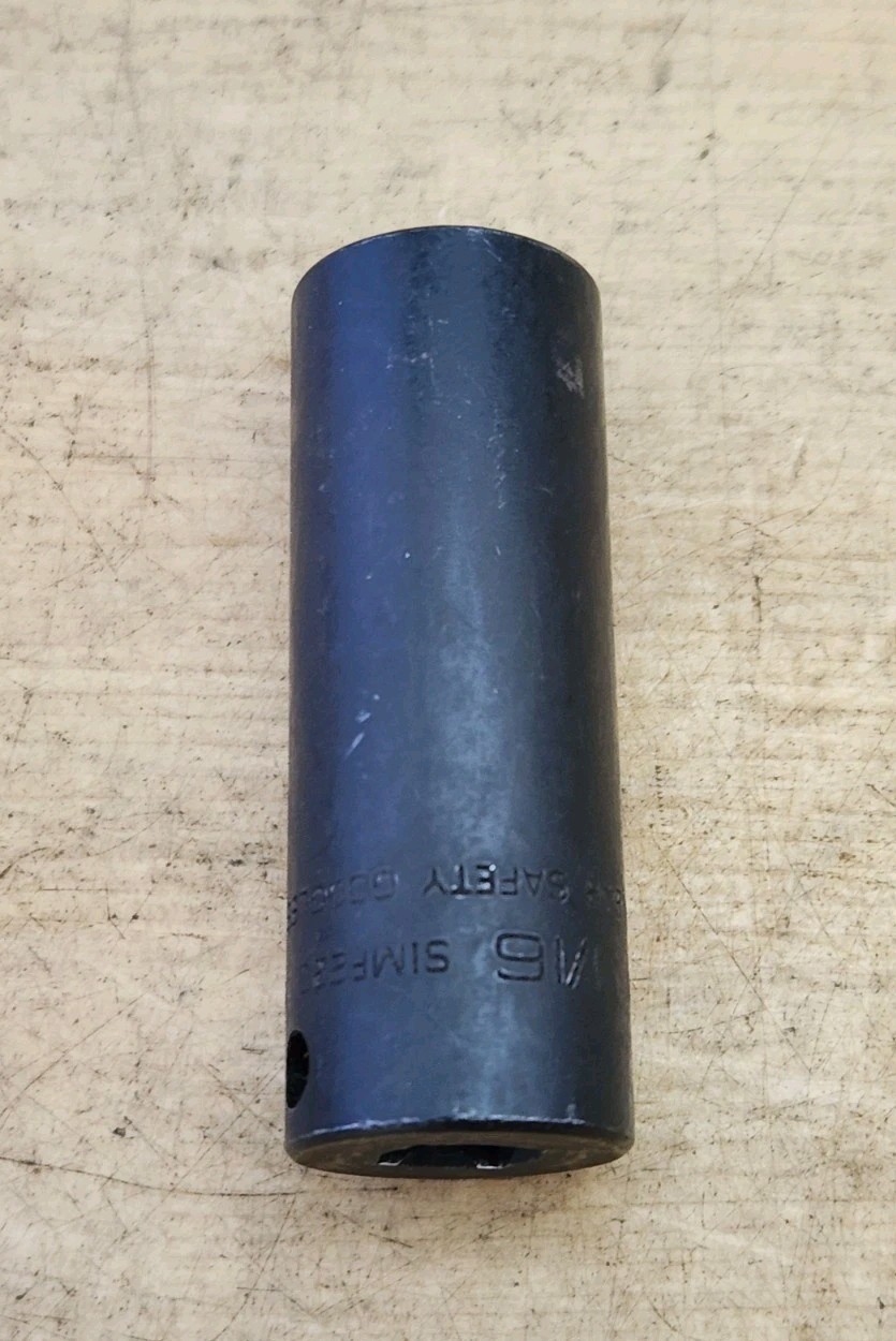 Snap On SIMF220 – 3/8″ Drive 11/16″ Deep 6Pt Impact Socket Mint