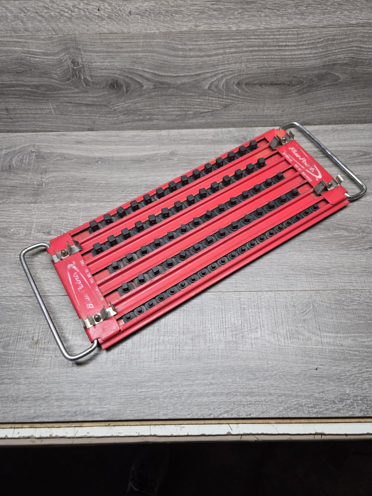 Blue Point Locking Socket Tray Red Metal