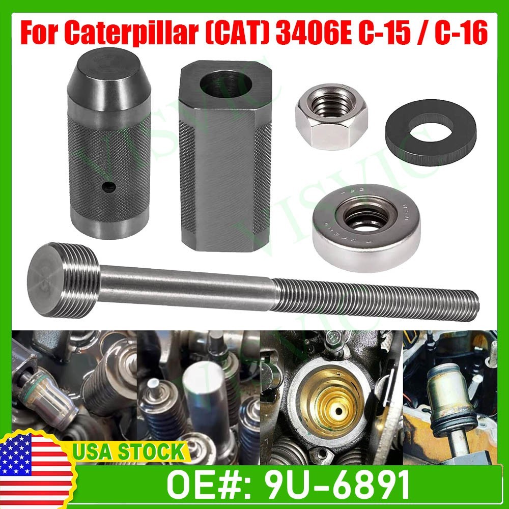 9U-6891 For CAT 3406E C10 C12 C15 C16 C-18 Injector Sleeve Remover Installer Set