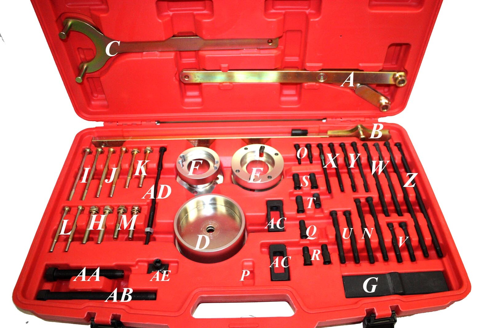 Master Engine Timing Locking Tool Kit 4 Toyota & Mitsubishi Cam Belts CrankShaft