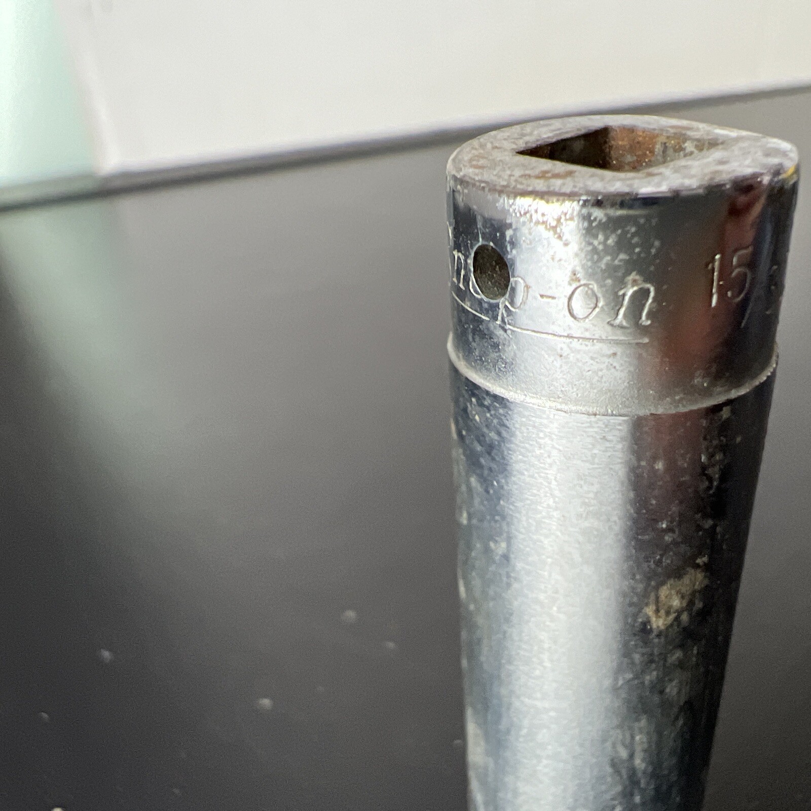 Snap On TMC15, 1/4” Dr. 15/32″, 6 Pt. Stromberg Carburetor Socket, 1951