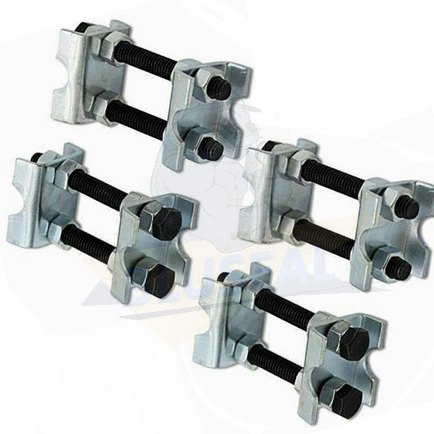 4 Pcs Mini Coil Spring Compressor Adjustable Spring Struts Shocks Adjuster Tool