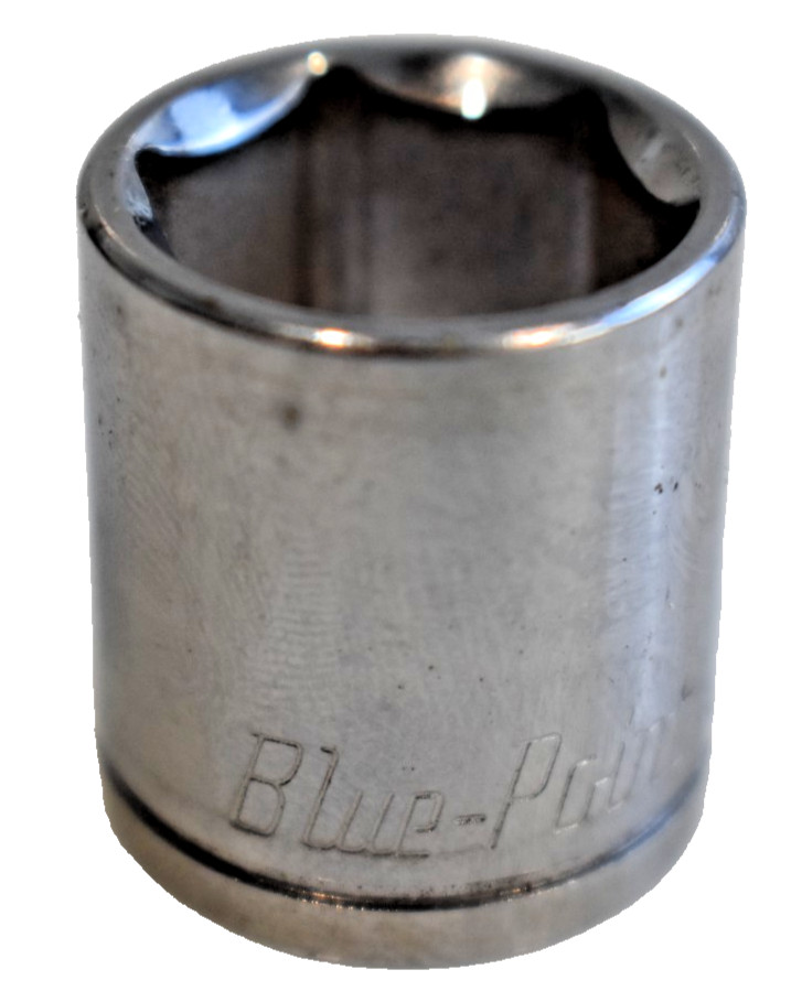 Blue Point Tools BLPS1458 5/8″ SAE Shallow Socket 1/4″ Drive 6 Point Chrome